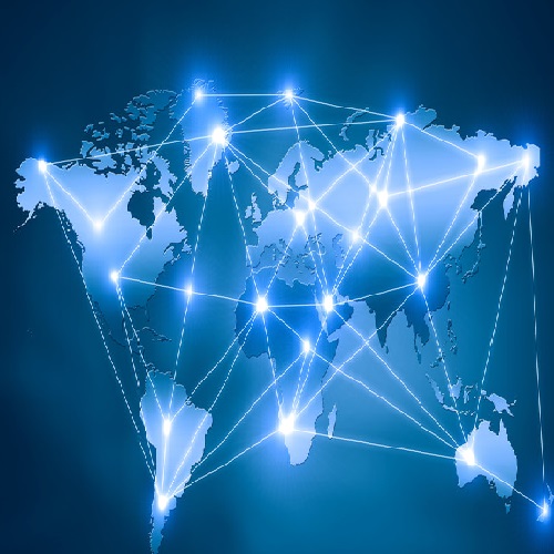 Global communications using international numbering plans